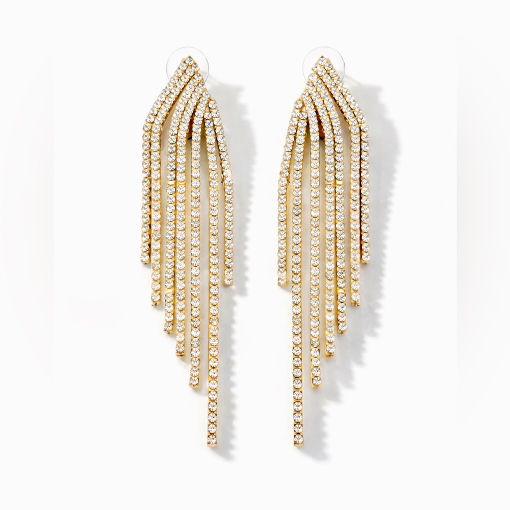 ⚜️ Elegant Silver Dangle Earrings
